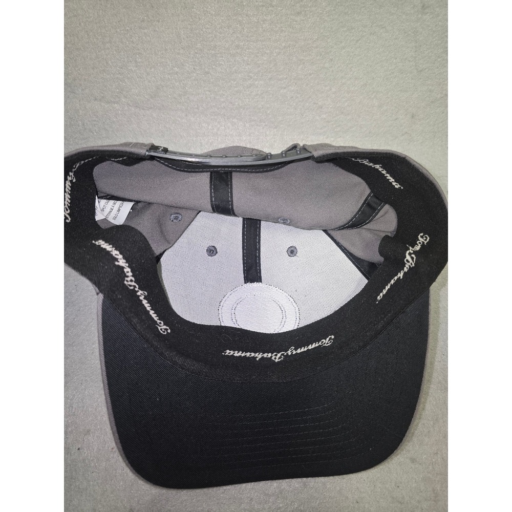 Tommy Bahama Gray Baseball Cap Embroidered Logo Adjustable Snapback Men - Picture 5 of 7
